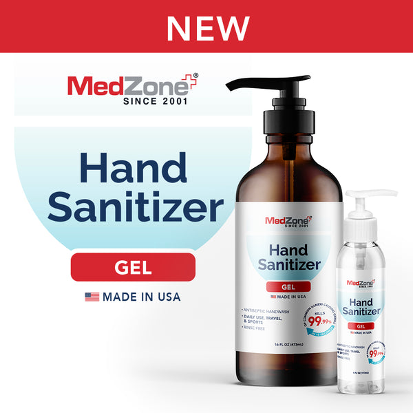 NEW! MedZone Hand Sanitizer Gel
