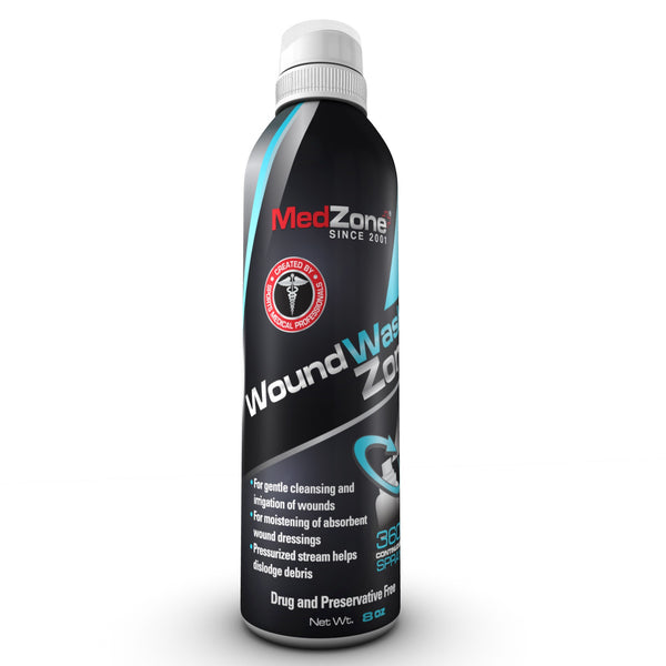MedZone Introduces Wound Wash Zone - Sterile First Aid Saline