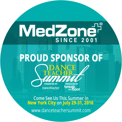 MedZone Sponsor of Dance Teacher Summit