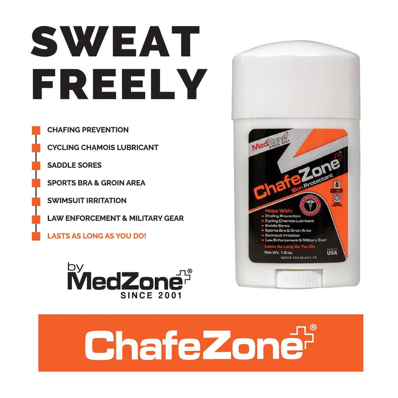 ChafeZone - Anti Chafing Stick (1.5 oz) - MedZone
