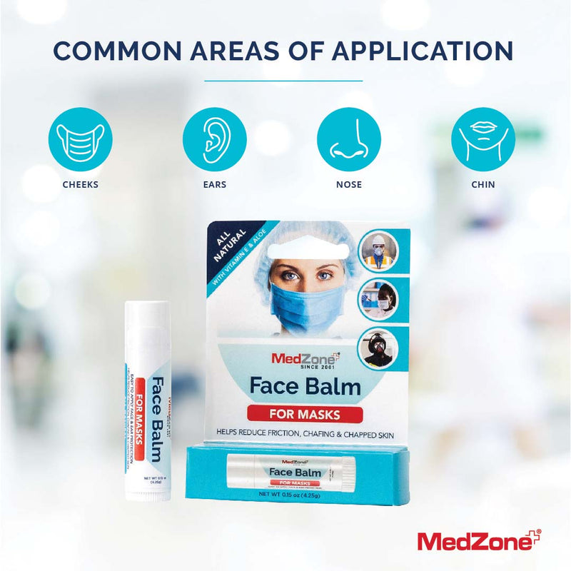 Face Balm For Masks (3 Pack) - Skin Care For Face Masks - MedZone