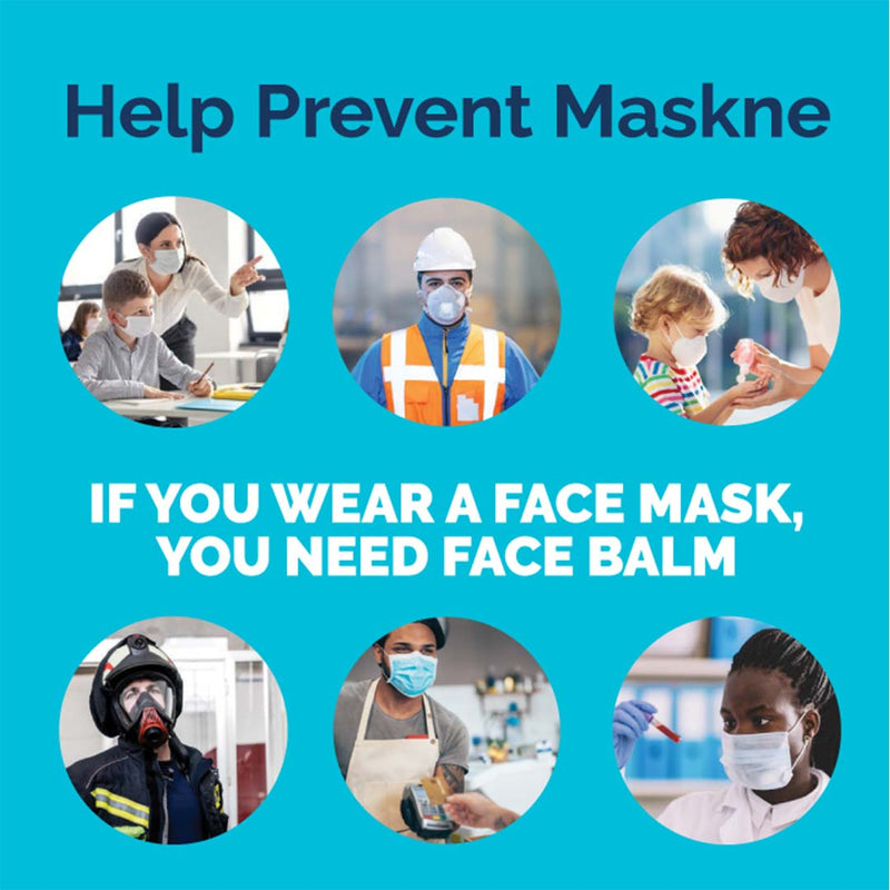 Face Balm For Masks (3 Pack) - Skin Care For Face Masks - MedZone